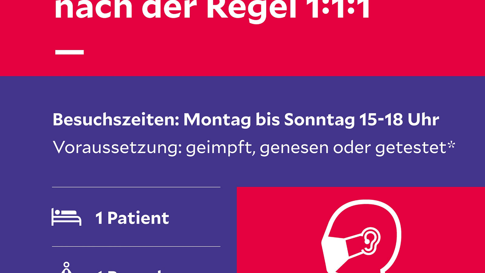 Besuche werden unter Einhaltung bestimmter Regeln wieder möglich  