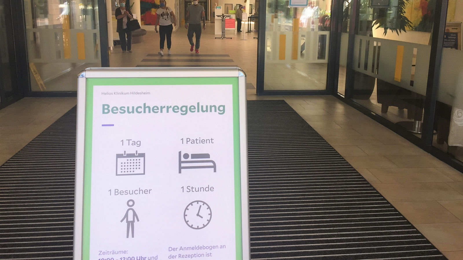 Helios Klinikum beschränkt Patientenbesuche 