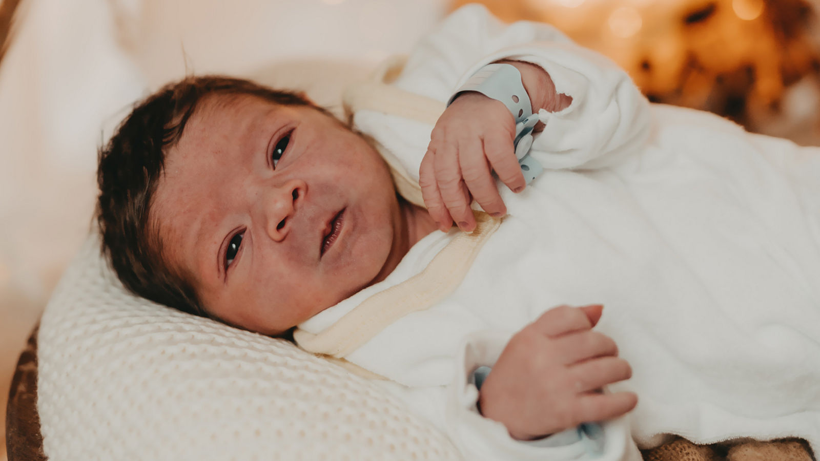 Das Neujahrsbaby des Helios Universitätsklinikums Wuppertal heißt Alesio