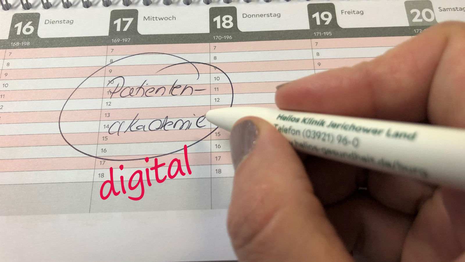 Patientenakademie via LIVE-Chat und Telefonsprechstunde