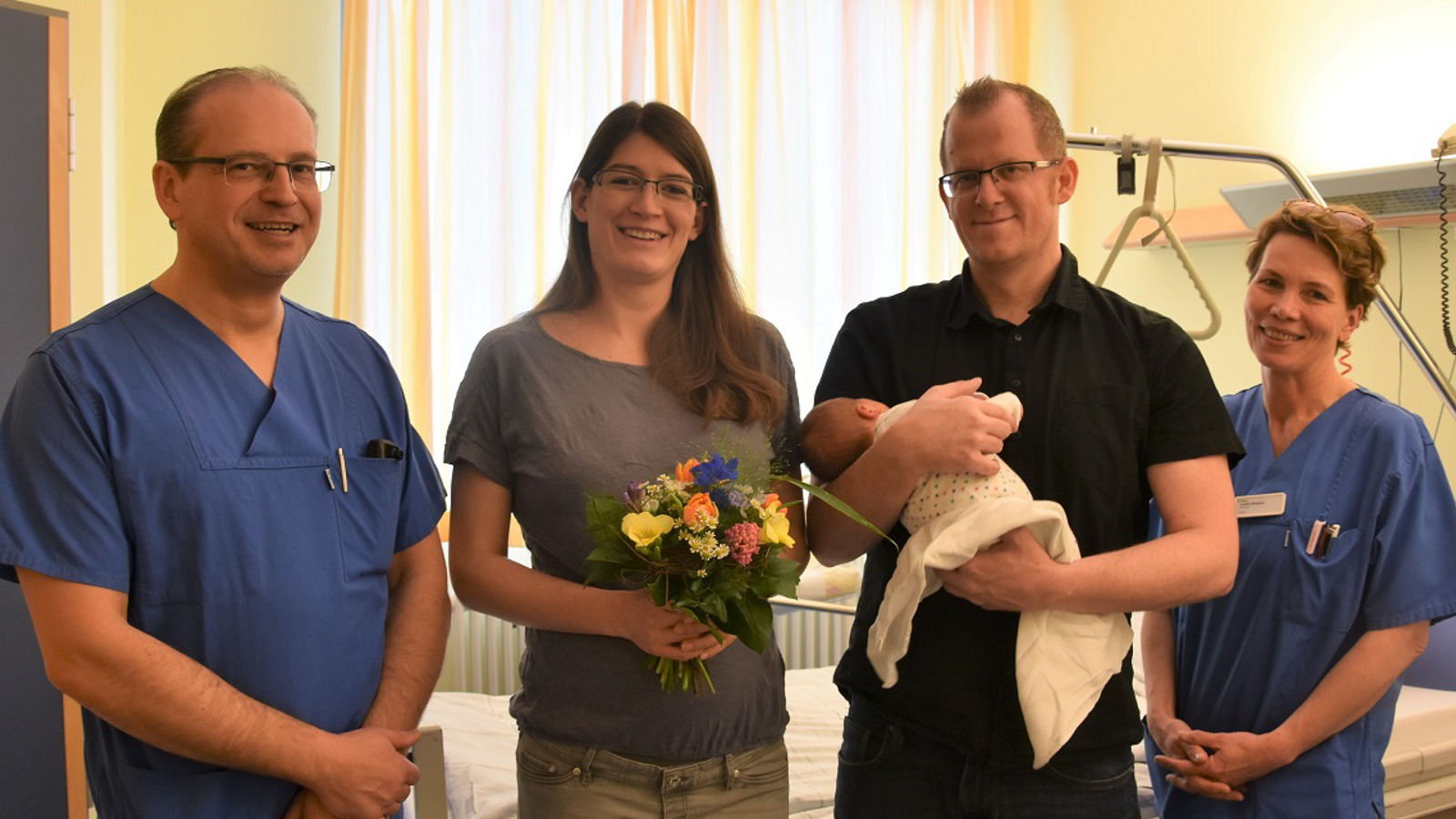 Klaas ist das 100. Baby im Jahr 2020