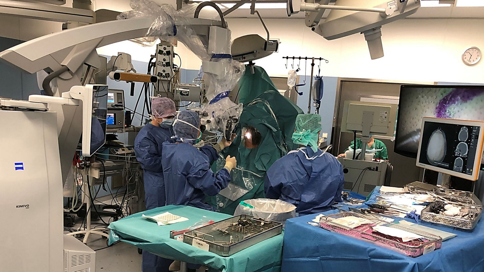 Chirurgische Gewissheit dank optimierter Neuronavigation 
