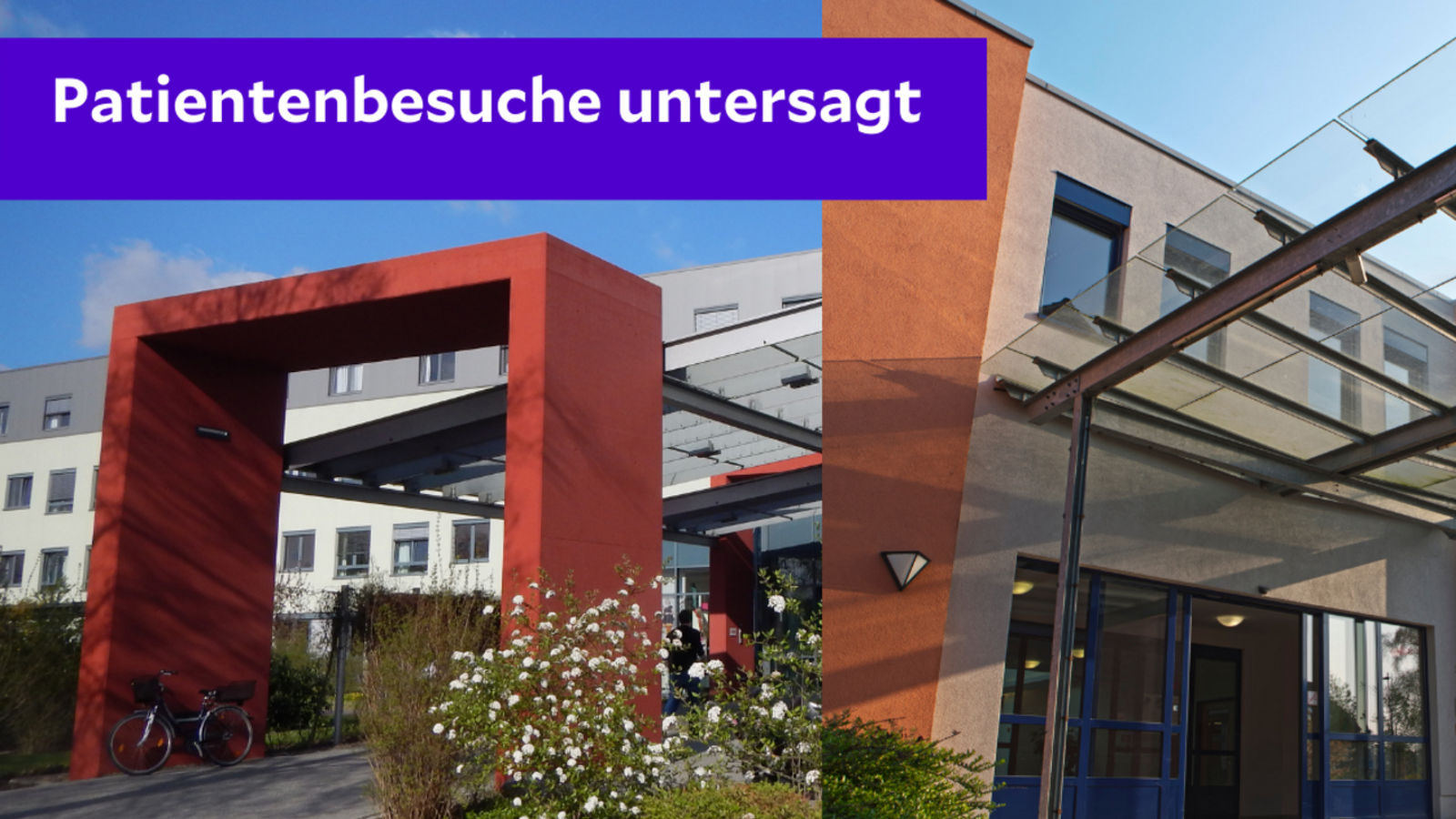 Patientenbesuche ab Montag bis auf Weiteres untersagt
