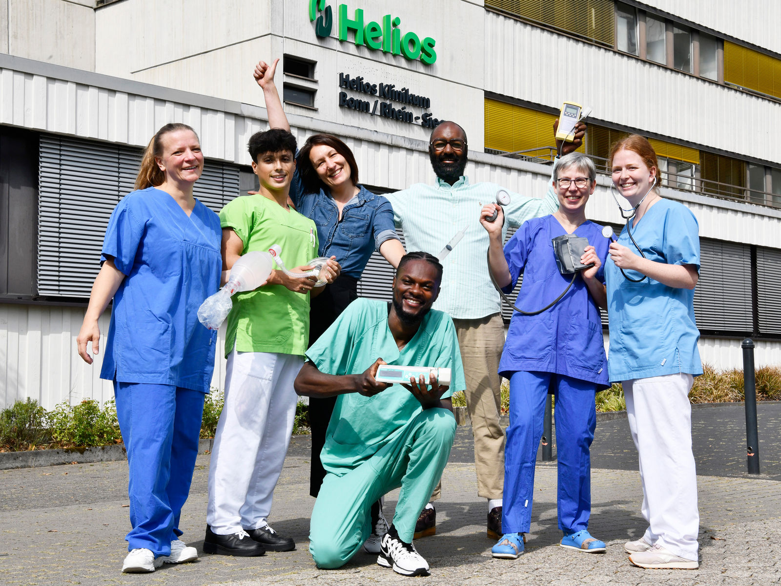 Pflege-Team in Bonn