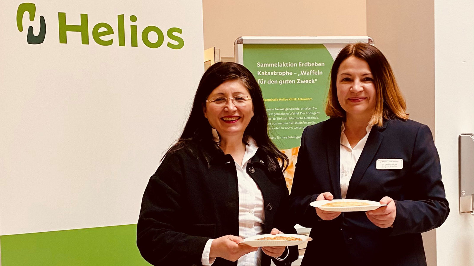  MdB Nezahat Baradari besucht die Helios Klinik in Attendorn