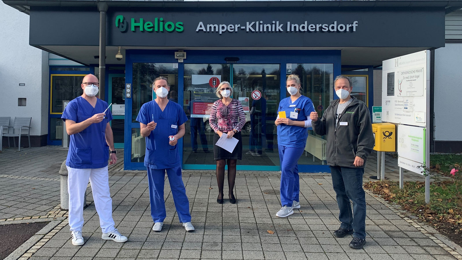 Impf-Aktion in der Helios Amper-Klinik Indersdorf