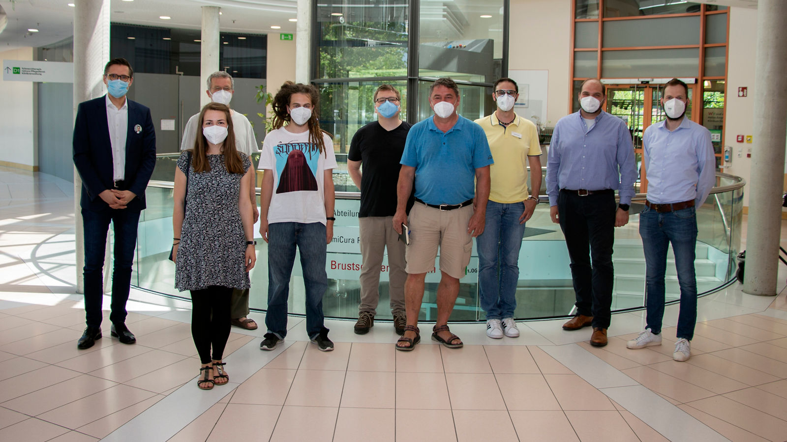 Klinikbeirat informiert sich vor Ort