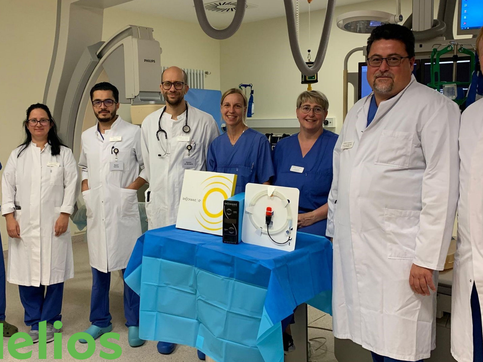 Helios Klinik Attendorn setzt Ultraschallwellen zur effektiven und sicheren Behandlung von Koronarstenosen ein