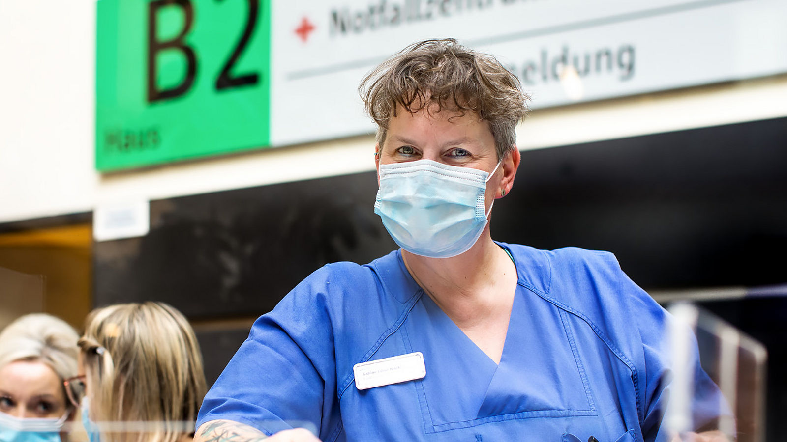 Ein Neuanfang in Buch: Krankenschwester Sabine Luise Nisch berichtet von ihrem Arbeitsalltag in der Rettungsstelle   