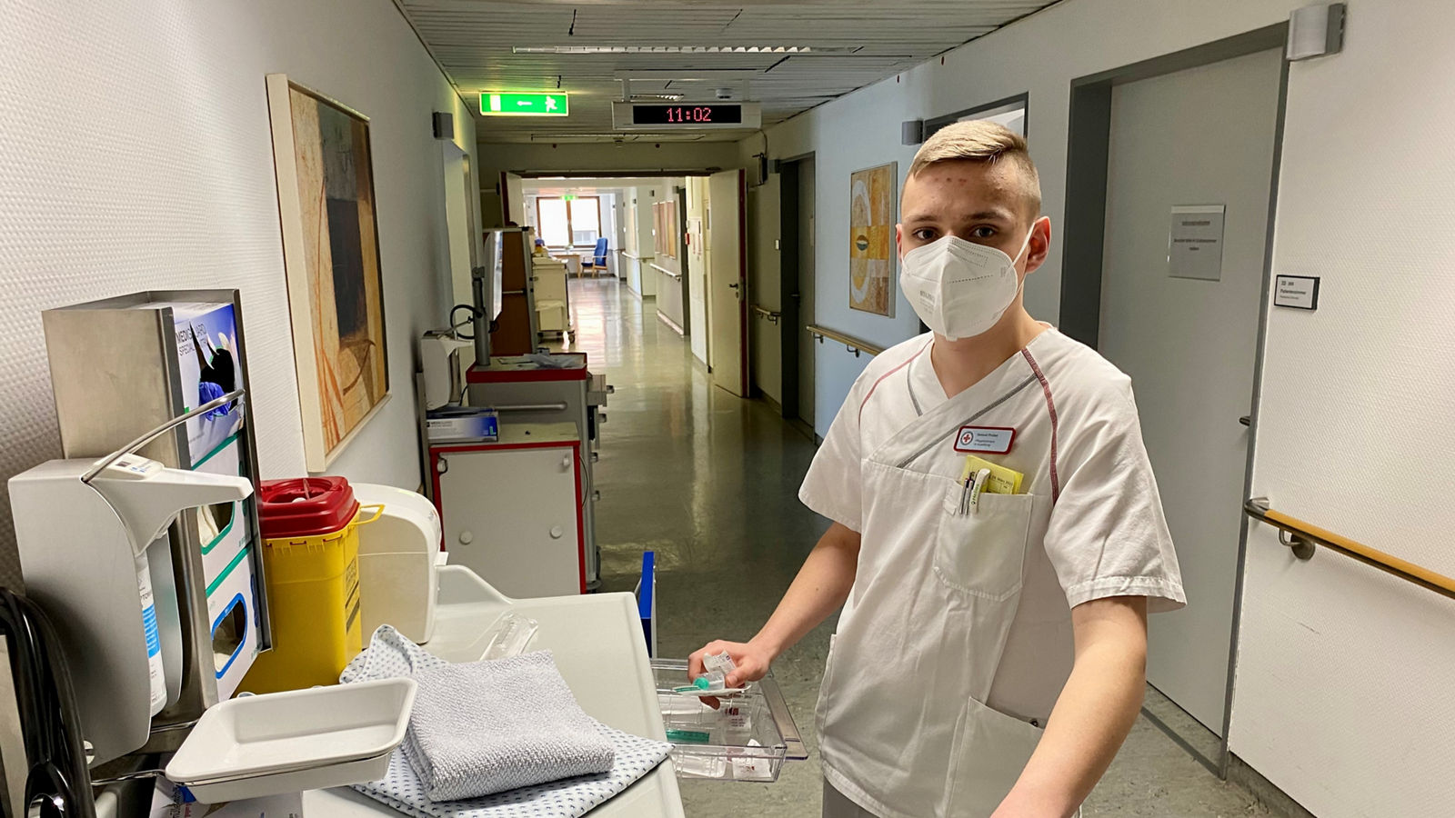 Zukunftstag für Jungen in den Helios Kliniken Kassel