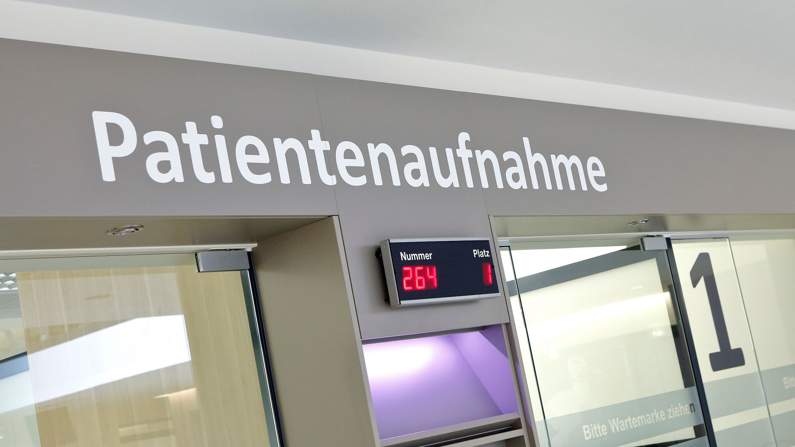 Mehr Platz für die Patientenaufnahme