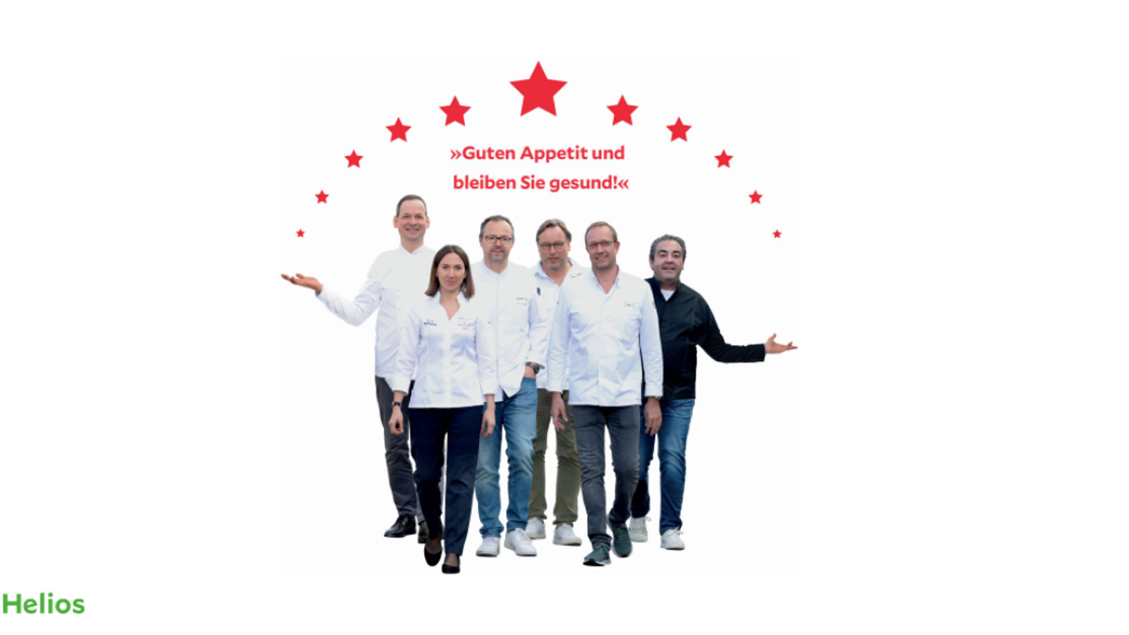 Helios Mitarbeiter genießen ab sofort einmal wöchentlich von Sterneköchen inspirierte Gerichte 