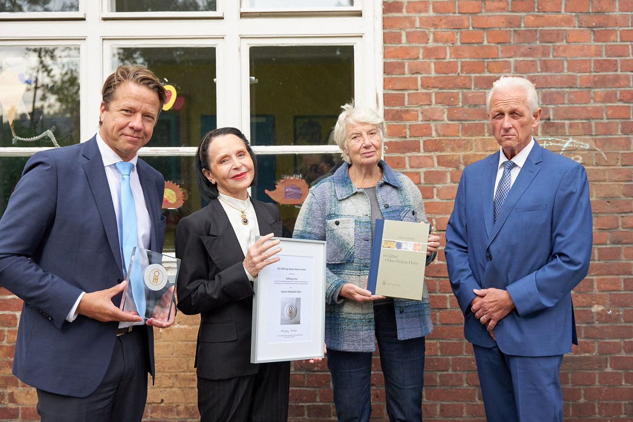 Stiftung Jona mit Helene-Medaille geehrt