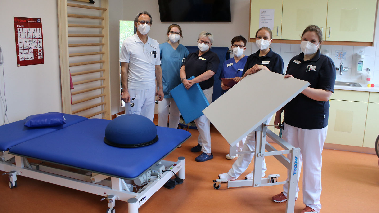 Neuer Parkinson-Therapieraum in den Helios Kliniken Mittelweser
