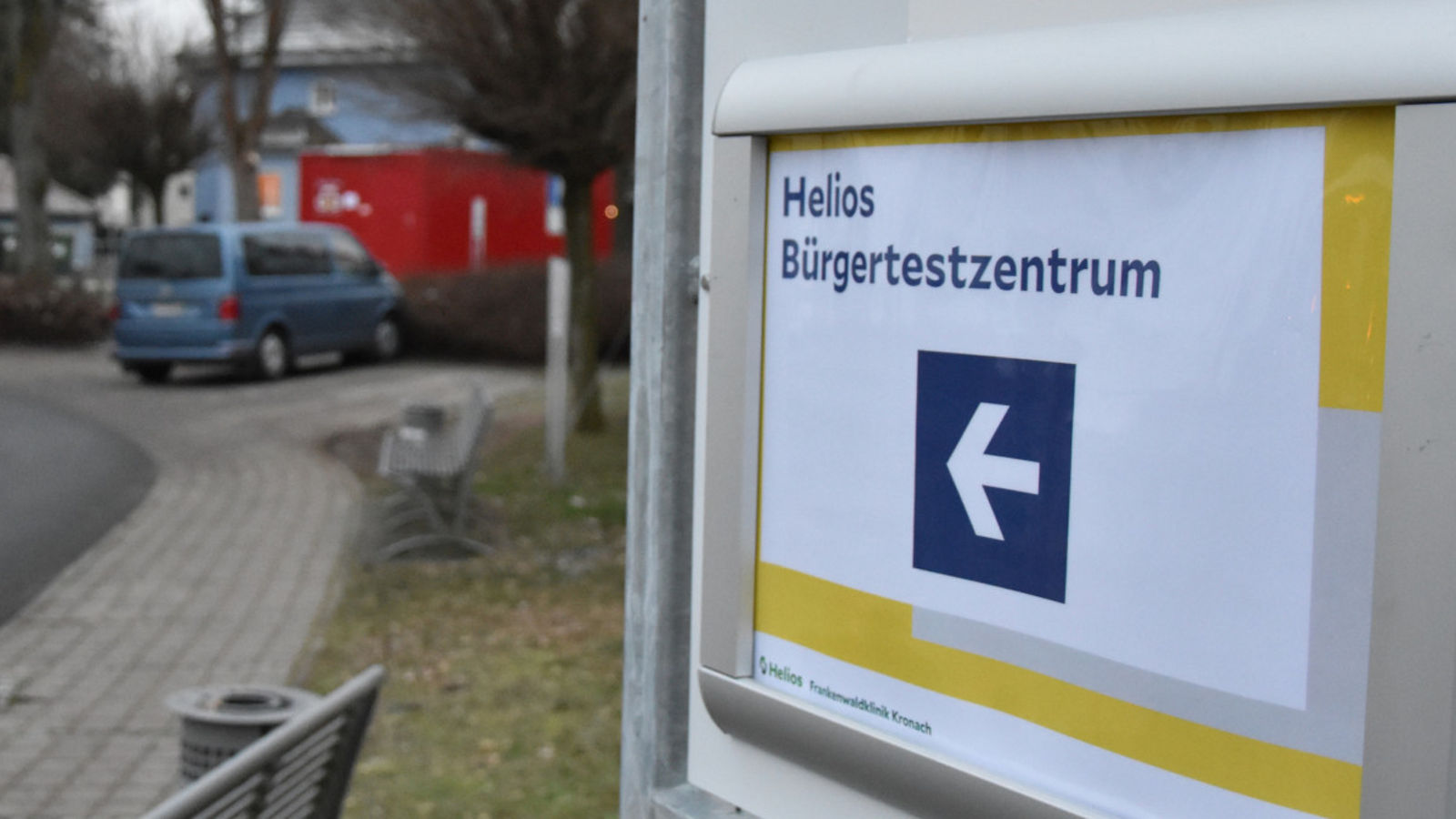 Neue Öffnungszeiten im Bürgertestzentrum der Helios Frankenwaldklinik
