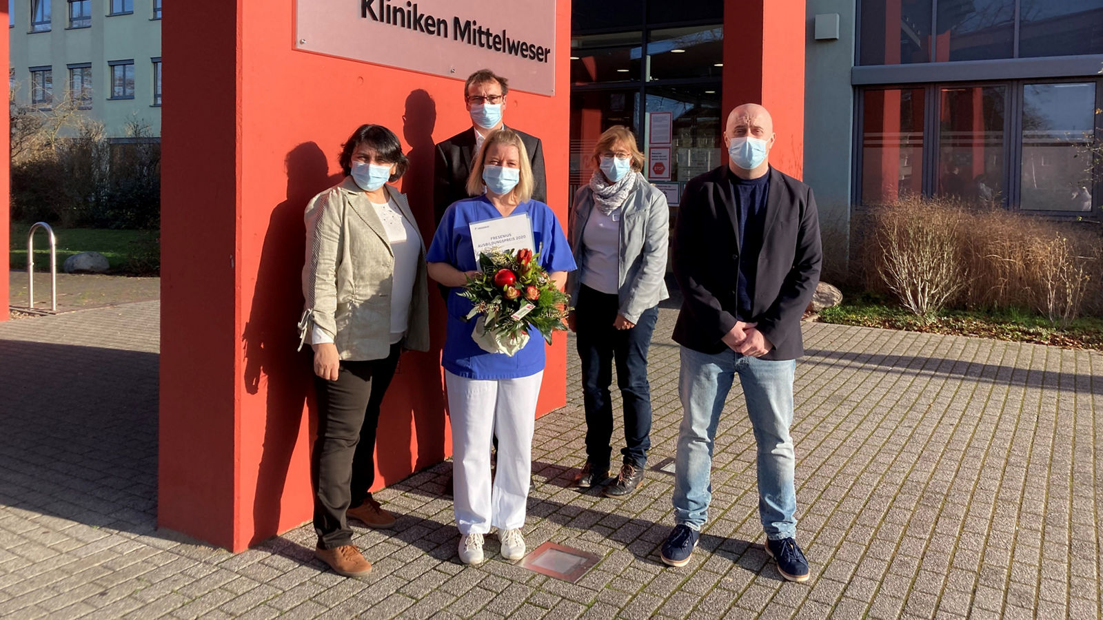 Tina Hallmann gewinnt den Fresenius Ausbildungspreis