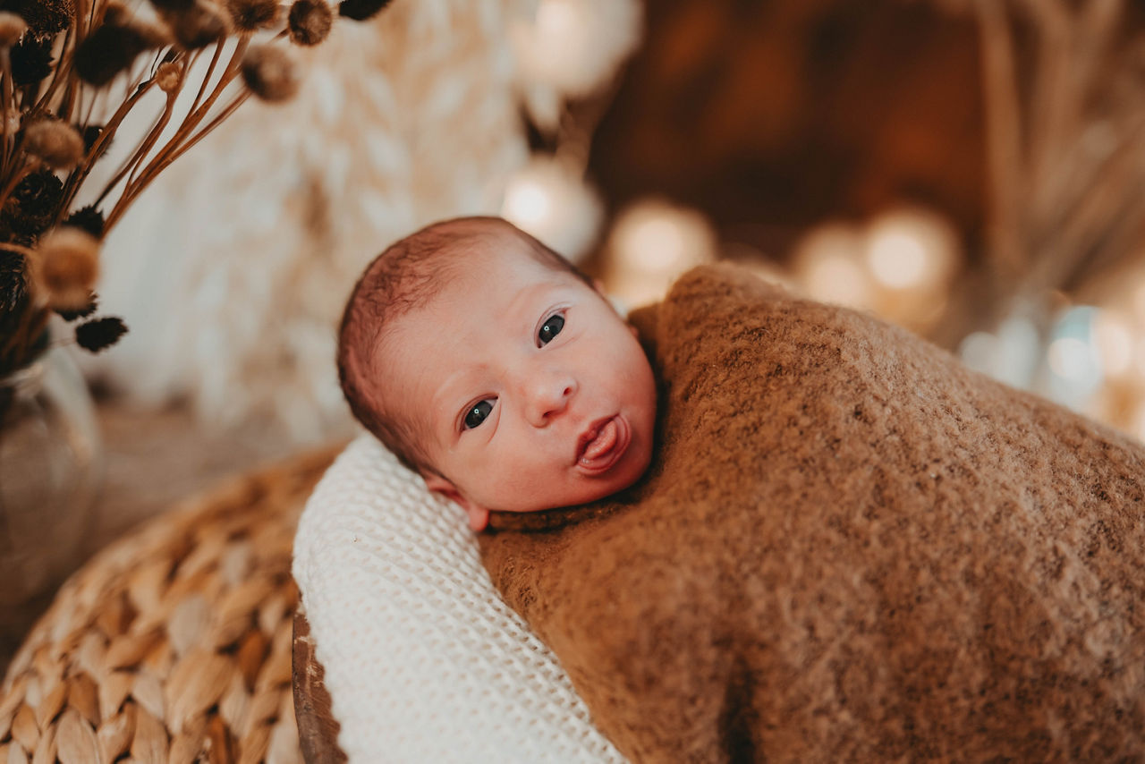 Casper ist das Neujahrsbaby am Helios Universitätsklinikum Wuppertal