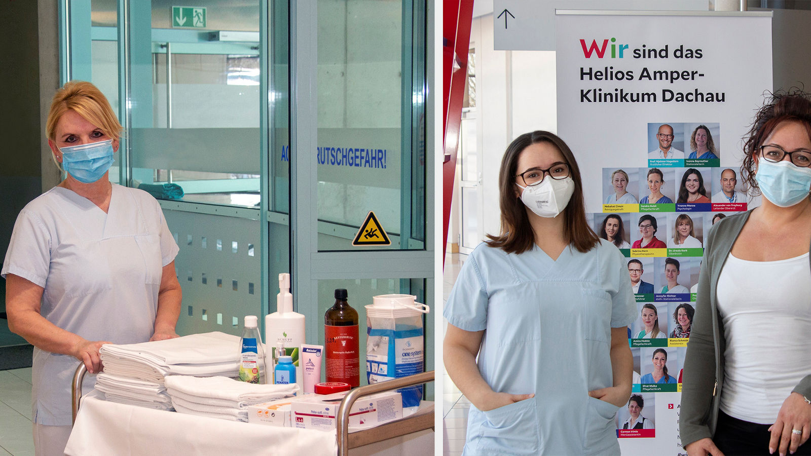 Mitarbeiter-Kampagne des Helios Amper-Klinikums Dachau geht in die zweite Runde