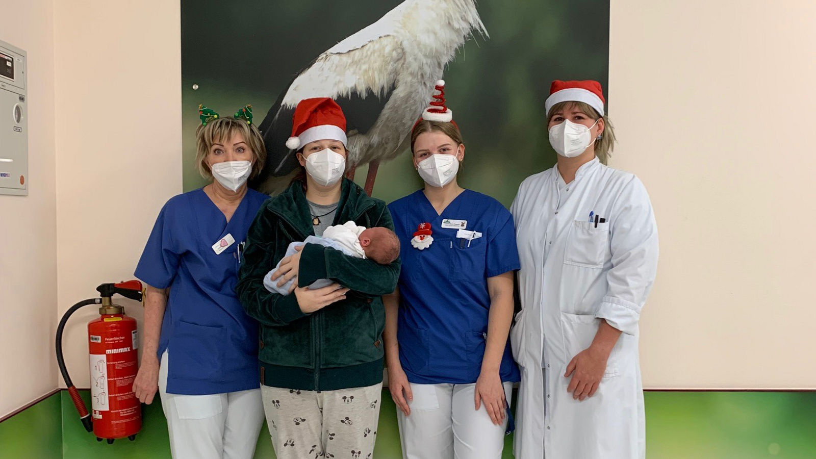 Aus den eigenen Reihen: Weihnachtsbaby Julian
