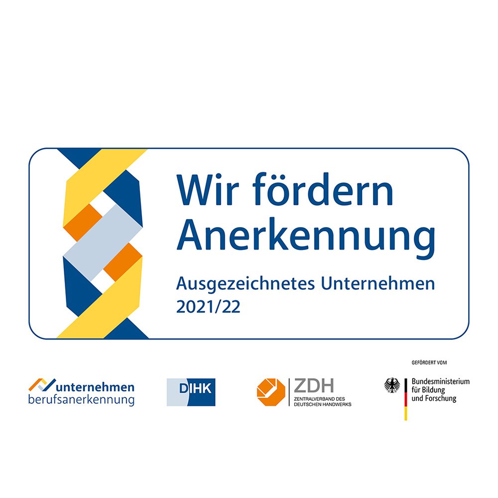 Logo - Ausgezeichnetes Unternehmen - WfA - 2021-2022