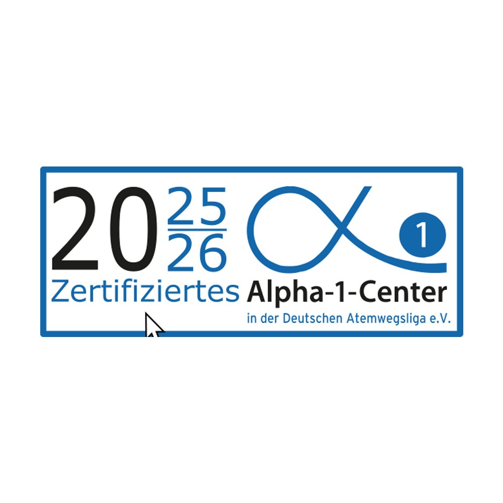 Logo - Alpha-1-Center - Deutsche Atemwegsliga e.V.