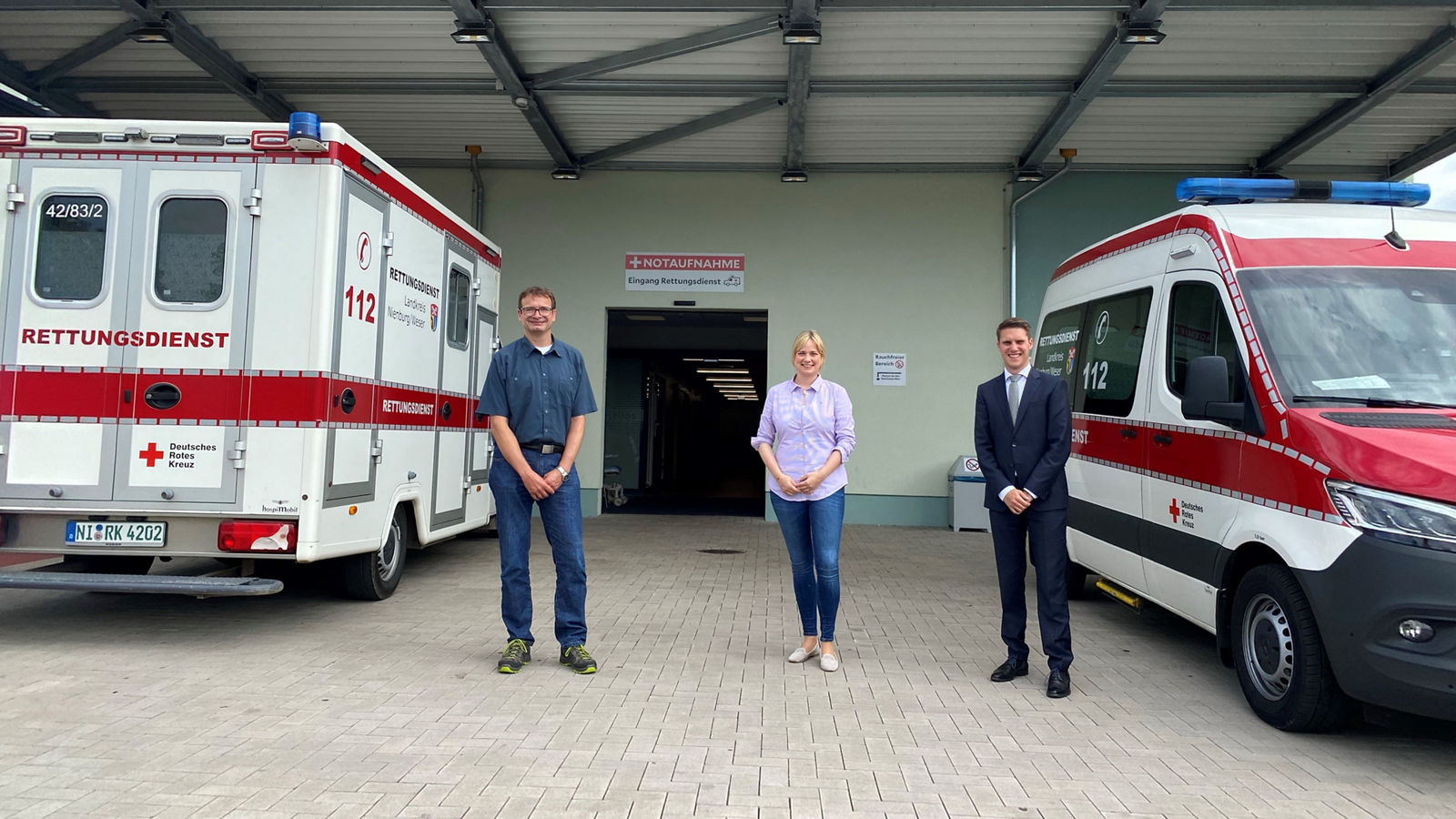 Marja-Liisa Völlers besucht Helios Klinikum Nienburg