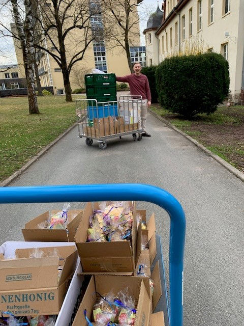 Der Osterahase war auch bei unseren Mitarbeitern