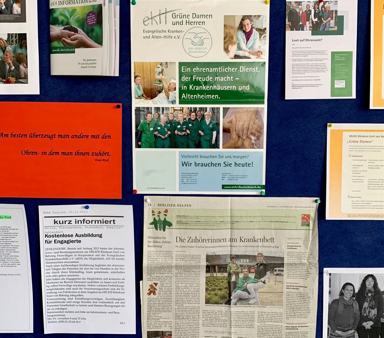 Grüne Damen: Rückblick