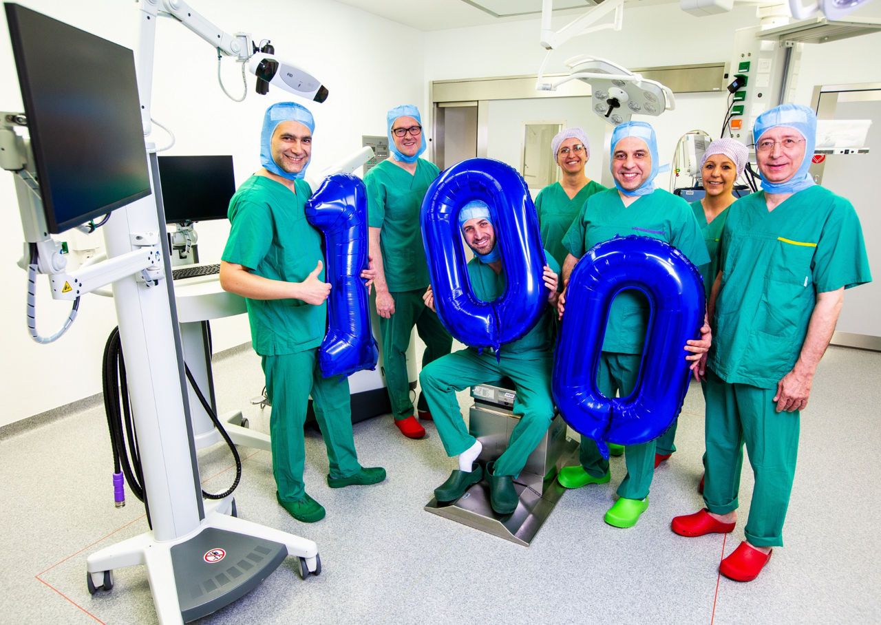 100. Operation mit dem Mako-Roboter in der Helios Klinik Blankenhain