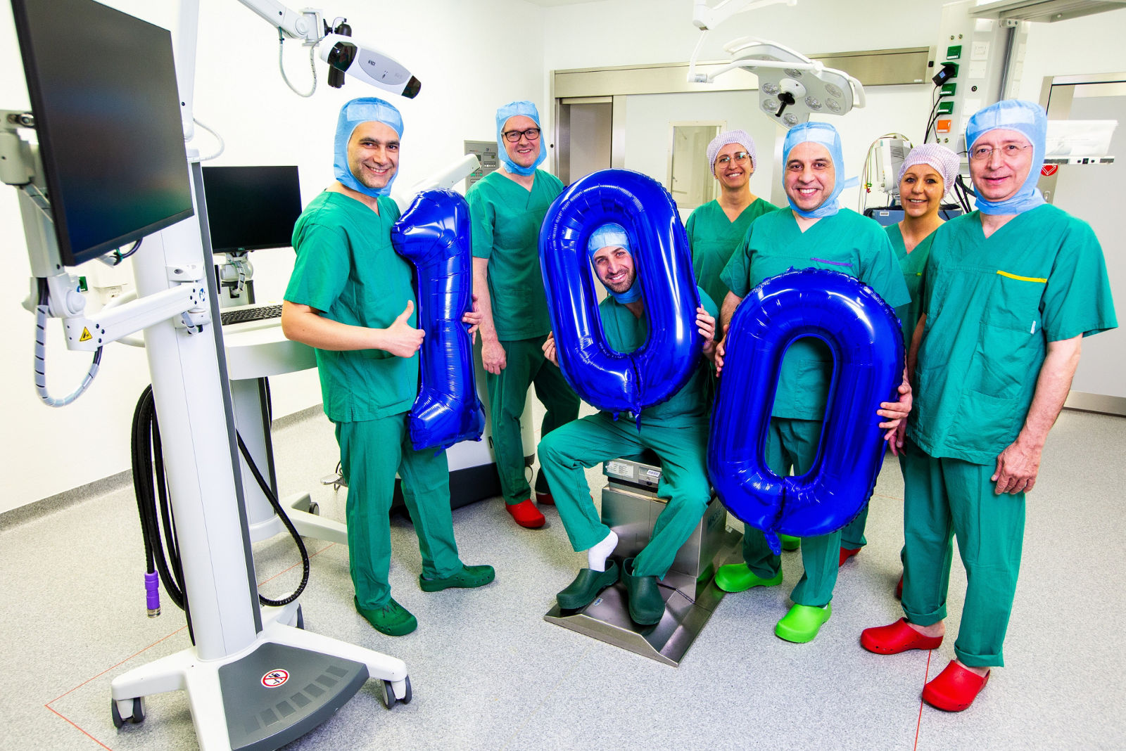 100. Operation mit dem Mako-Roboter in der Helios Klinik Blankenhain