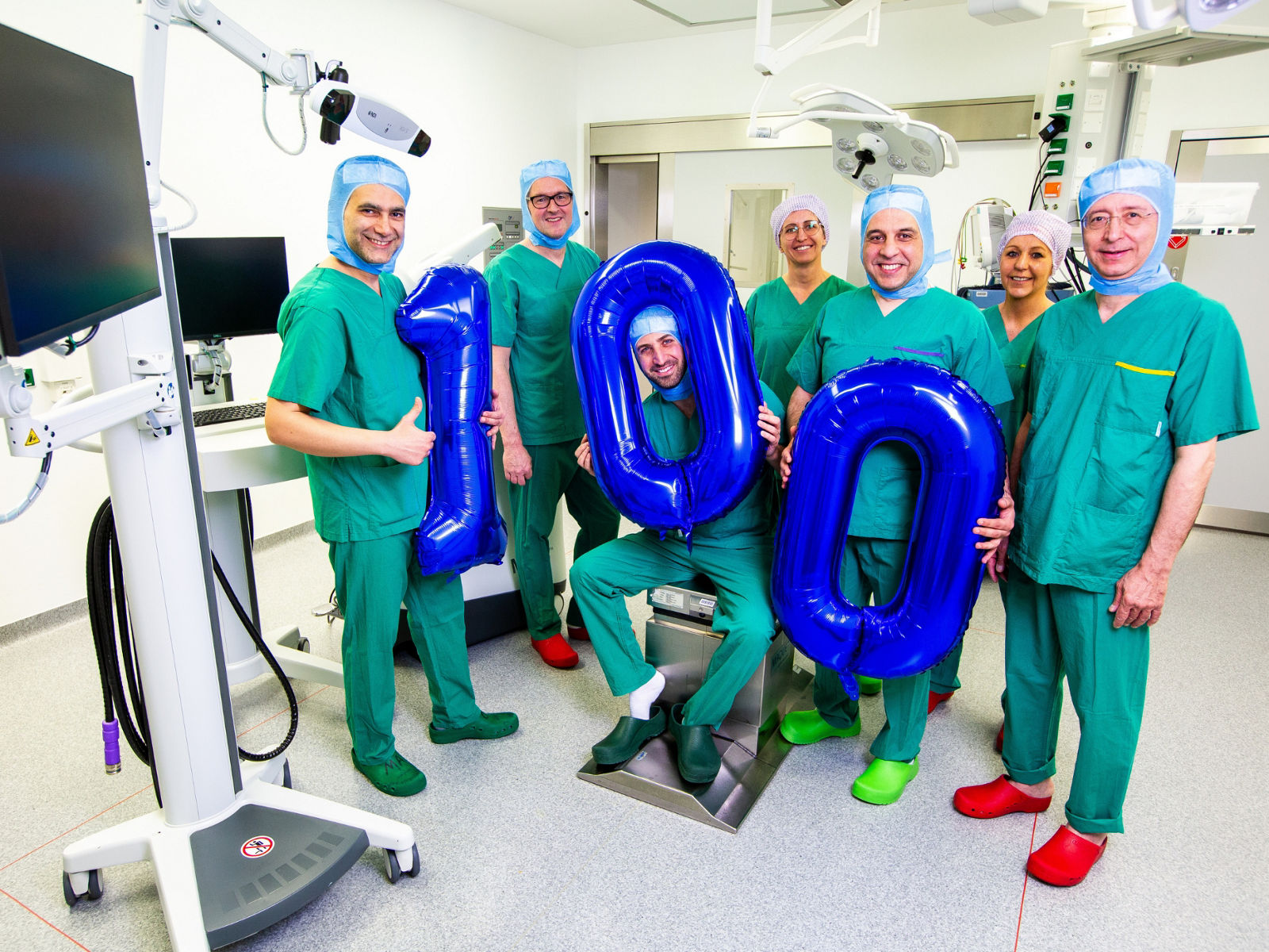 100. Operation mit dem Mako-Roboter in der Helios Klinik Blankenhain