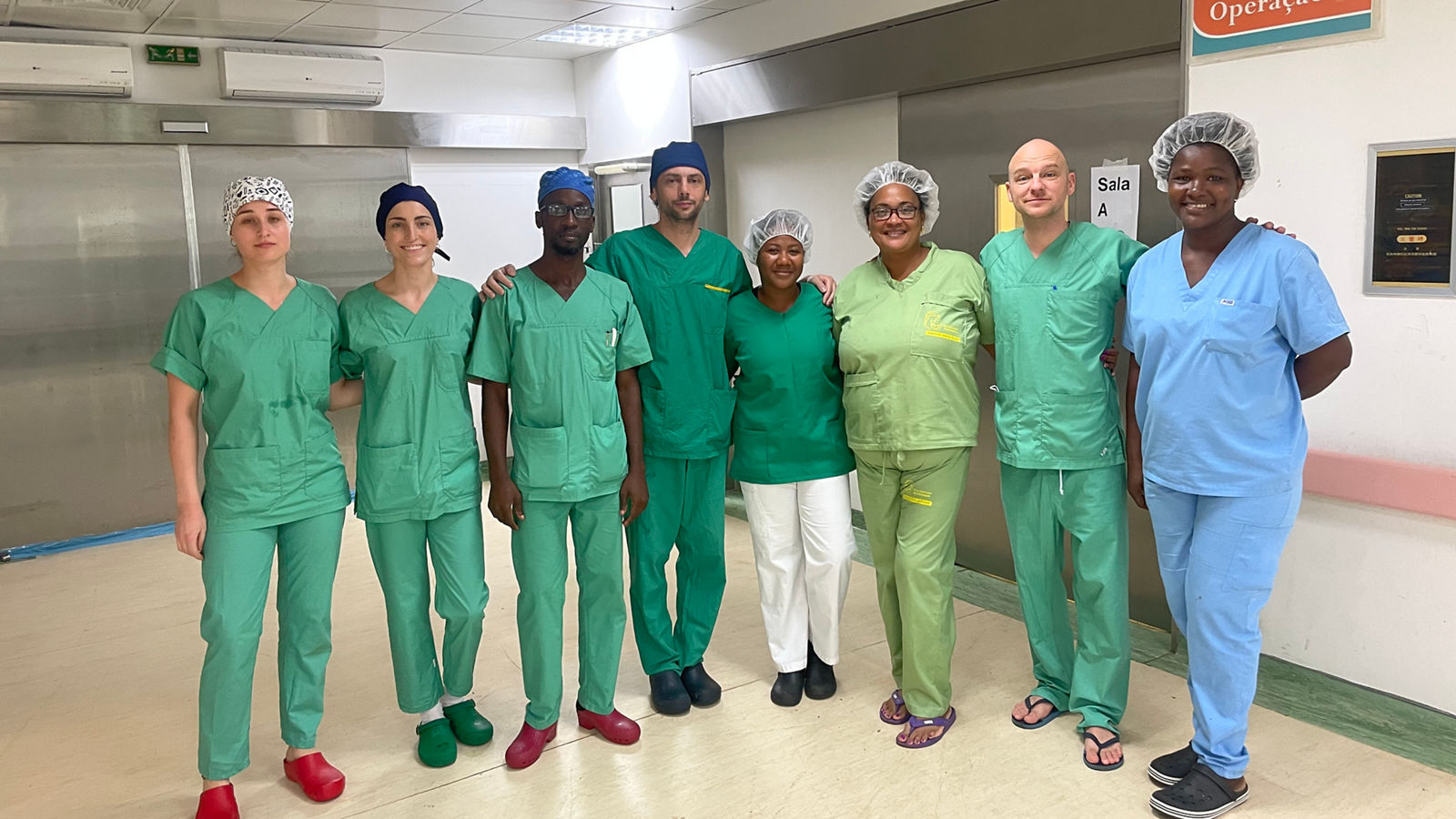Humanitäre plastische Chirurgie auf São Tomé