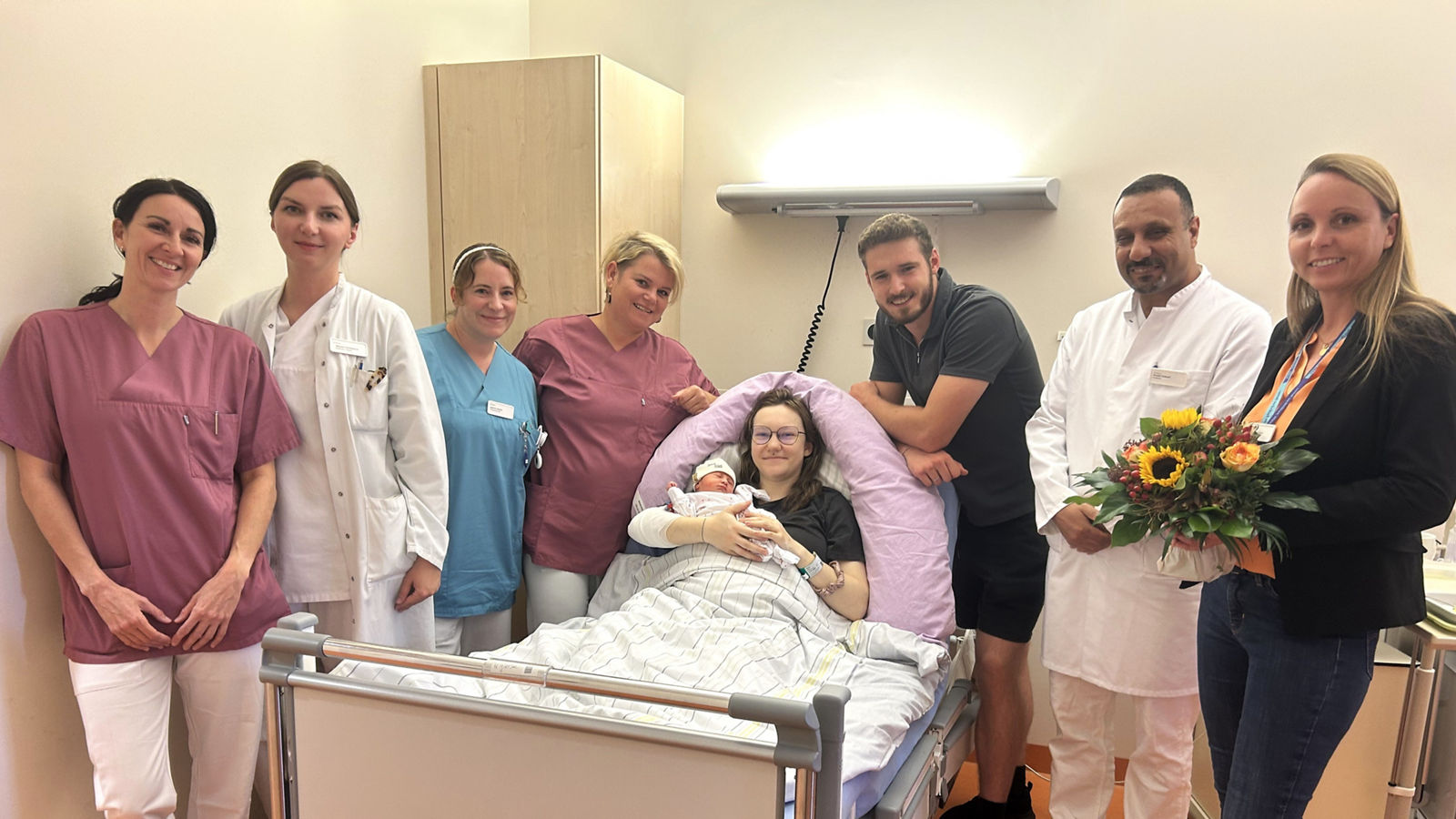 300. Baby in der Helios St. Marienberg Klinik Helmstedt: In nur sechs Minuten sicher auf die Welt gebracht 