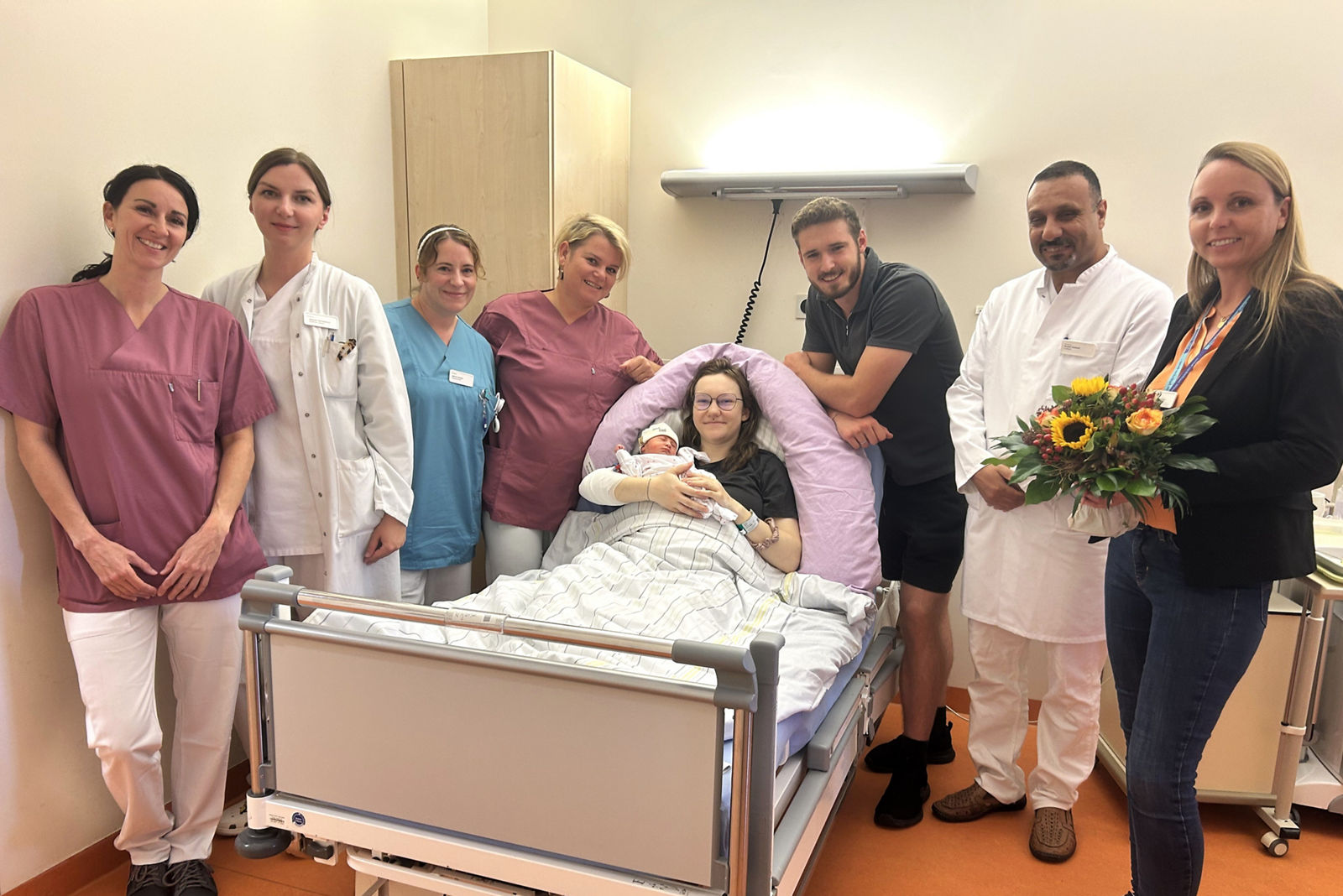 300. Baby in der Helios St. Marienberg Klinik Helmstedt: In nur sechs Minuten sicher auf die Welt gebracht 