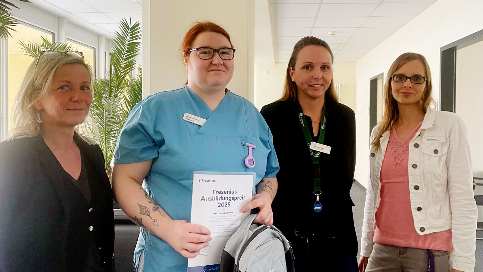 Fresenius Ausbildungspreis Salina Buchmann