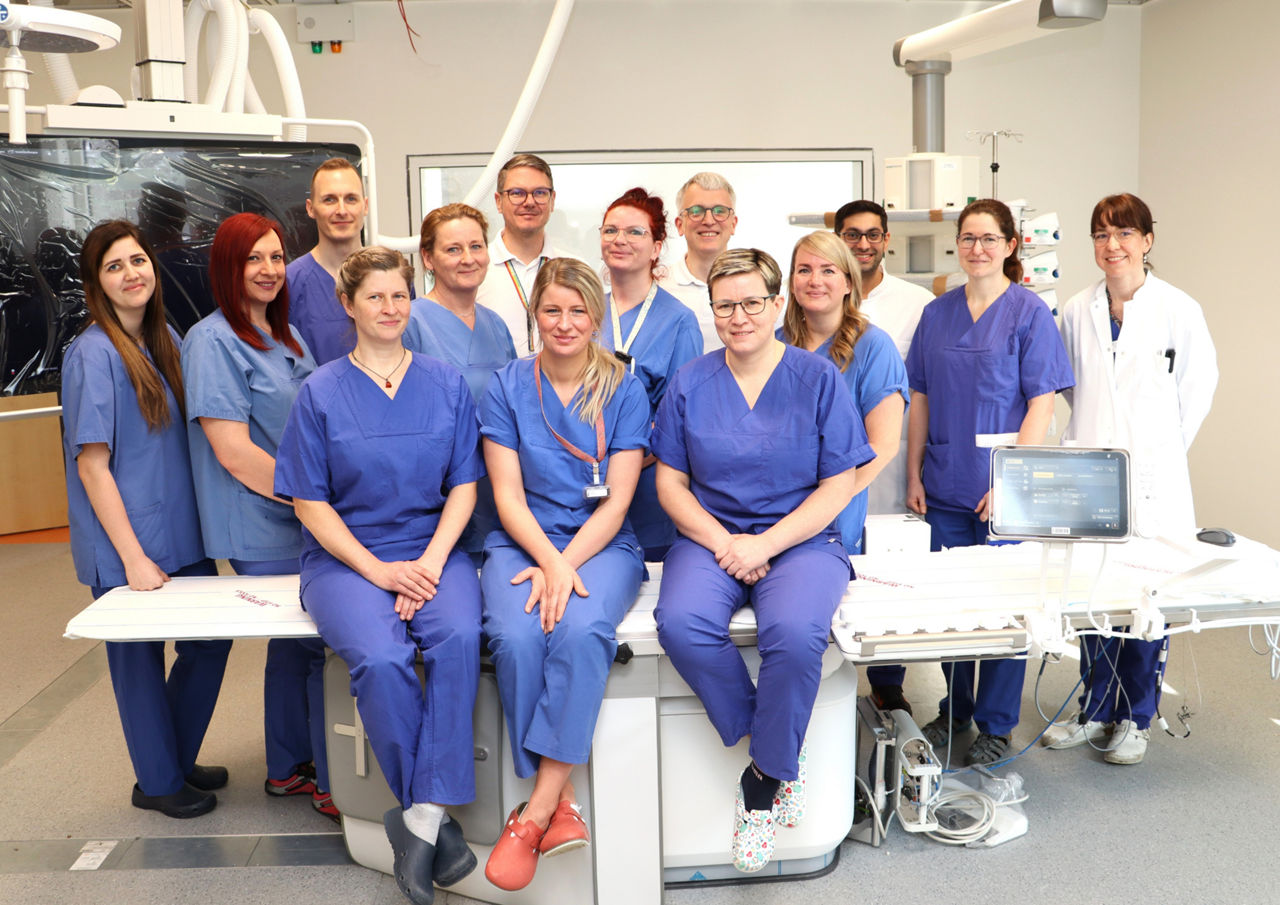 Kardiologisches Zentrum Stralsund als Stätte für interventionelle Kardiologie zertifiziert Exzellente Weiterbildungsmöglichkeiten für Fachärzte bescheinigt