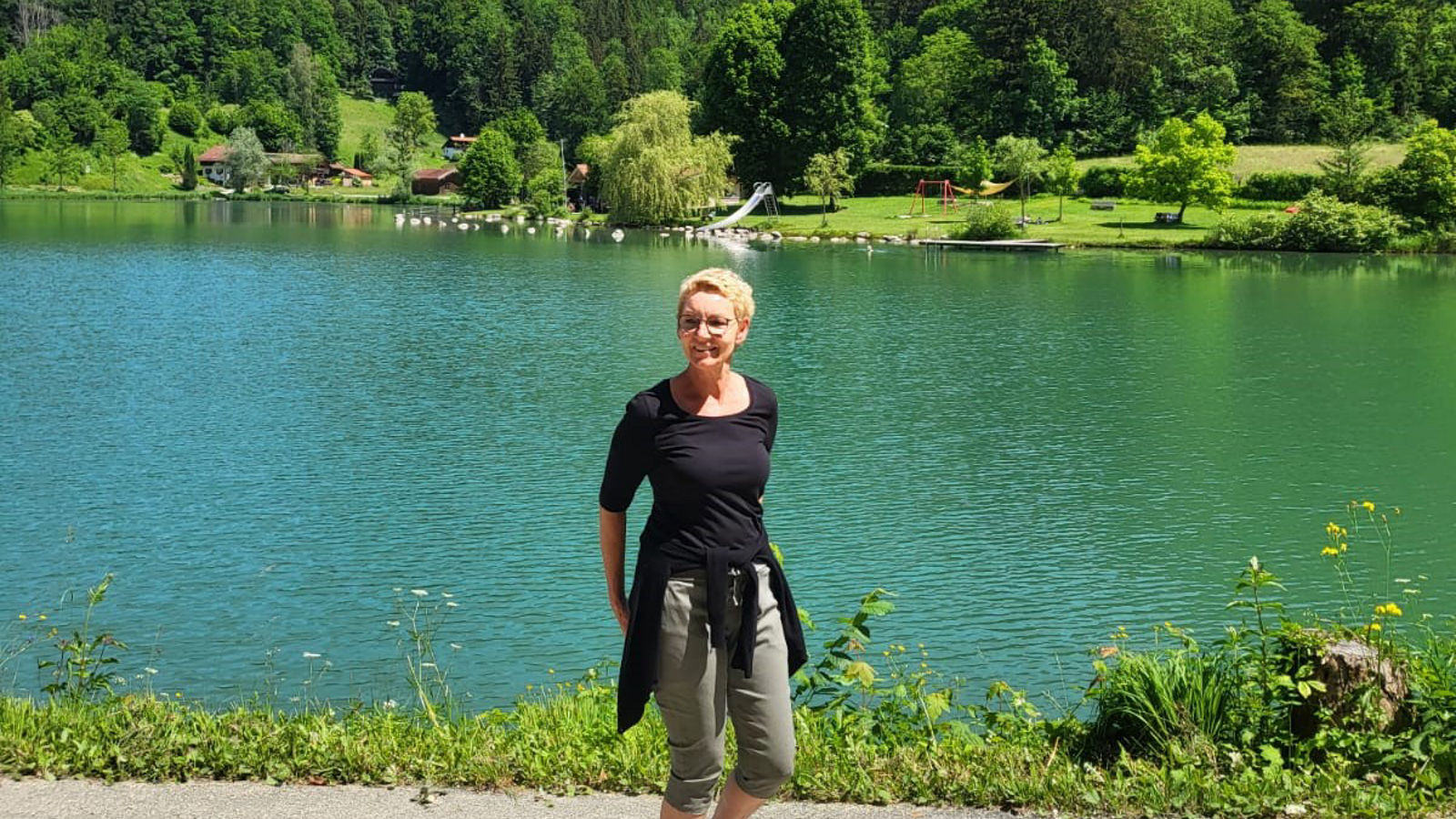 Annette Sauer gesund im Wanderurlaub