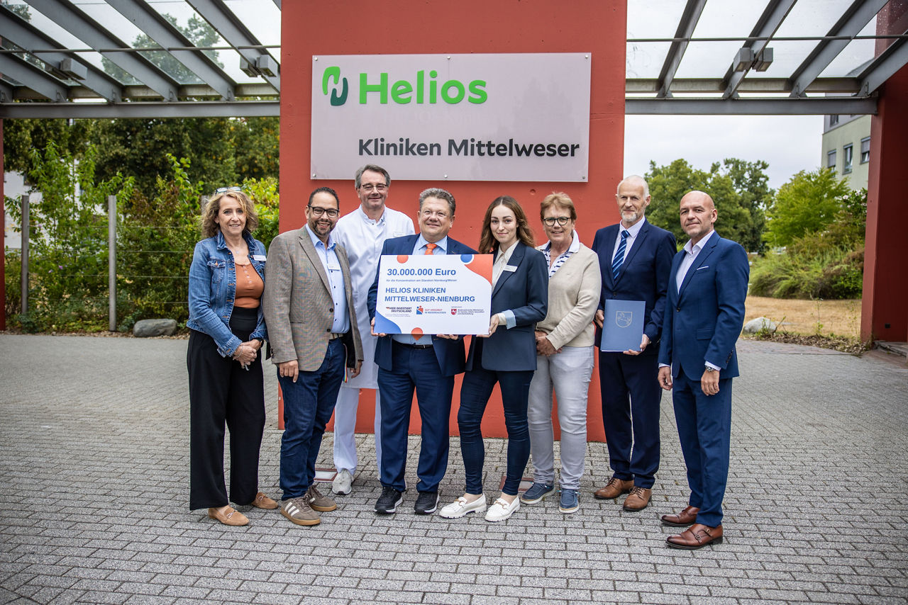Startschuss für Klinikumbau: Helios Kliniken Mittelweser schaffen leistungsfähiges Versorgungsangebot und kurze Wege für Patienten