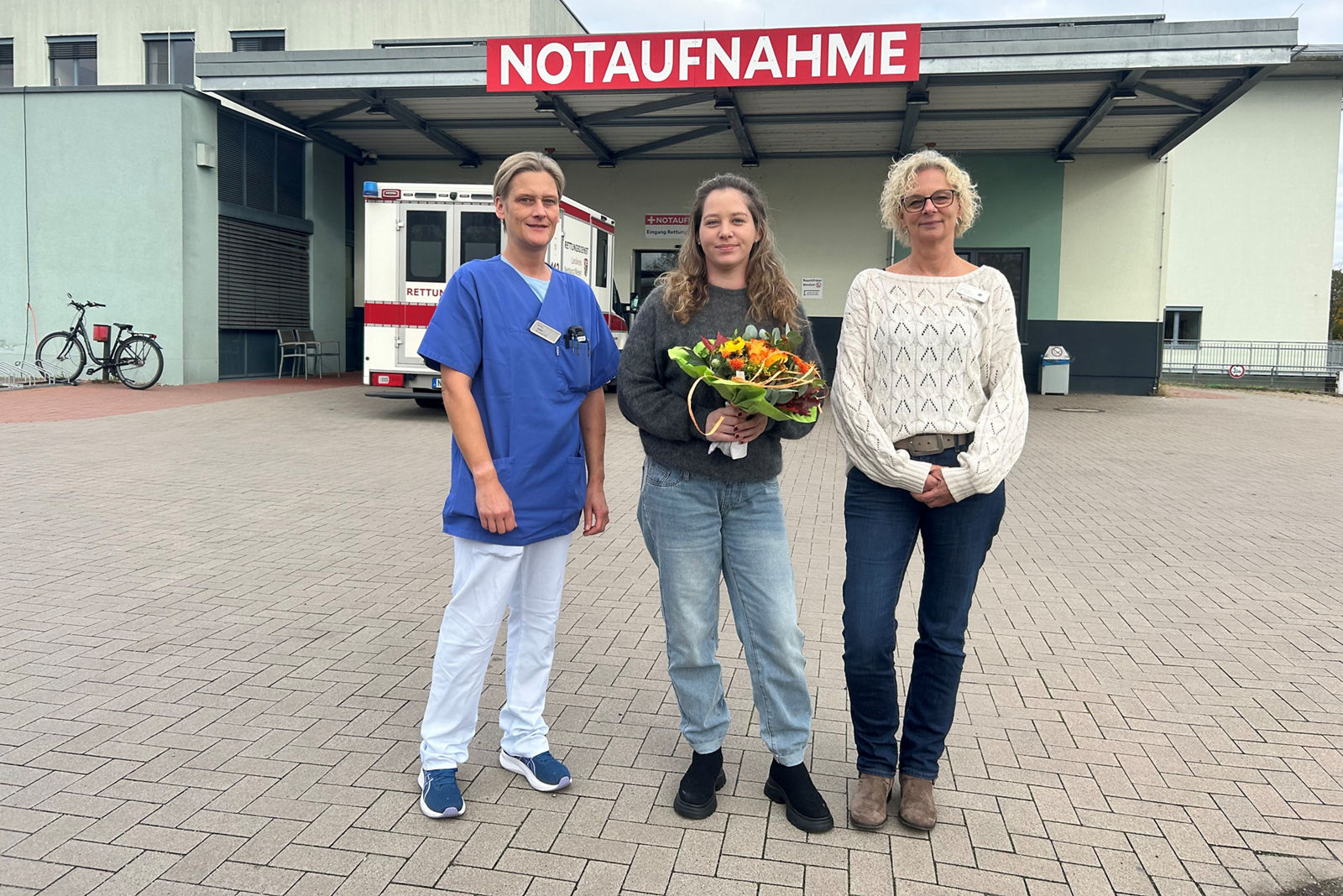Mit Bestnote abgeschlossen:  Jana Gronholz ist jetzt Fachpflegerin für Notfallpflege
