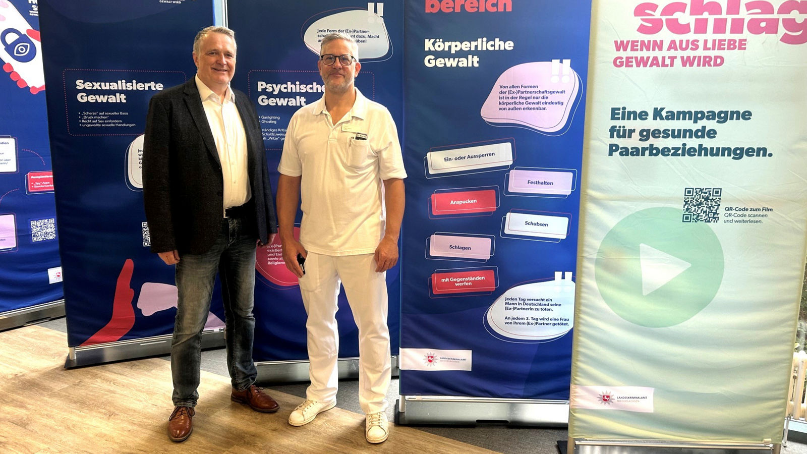 Ausstellung Herzschlag Gewaltprävention