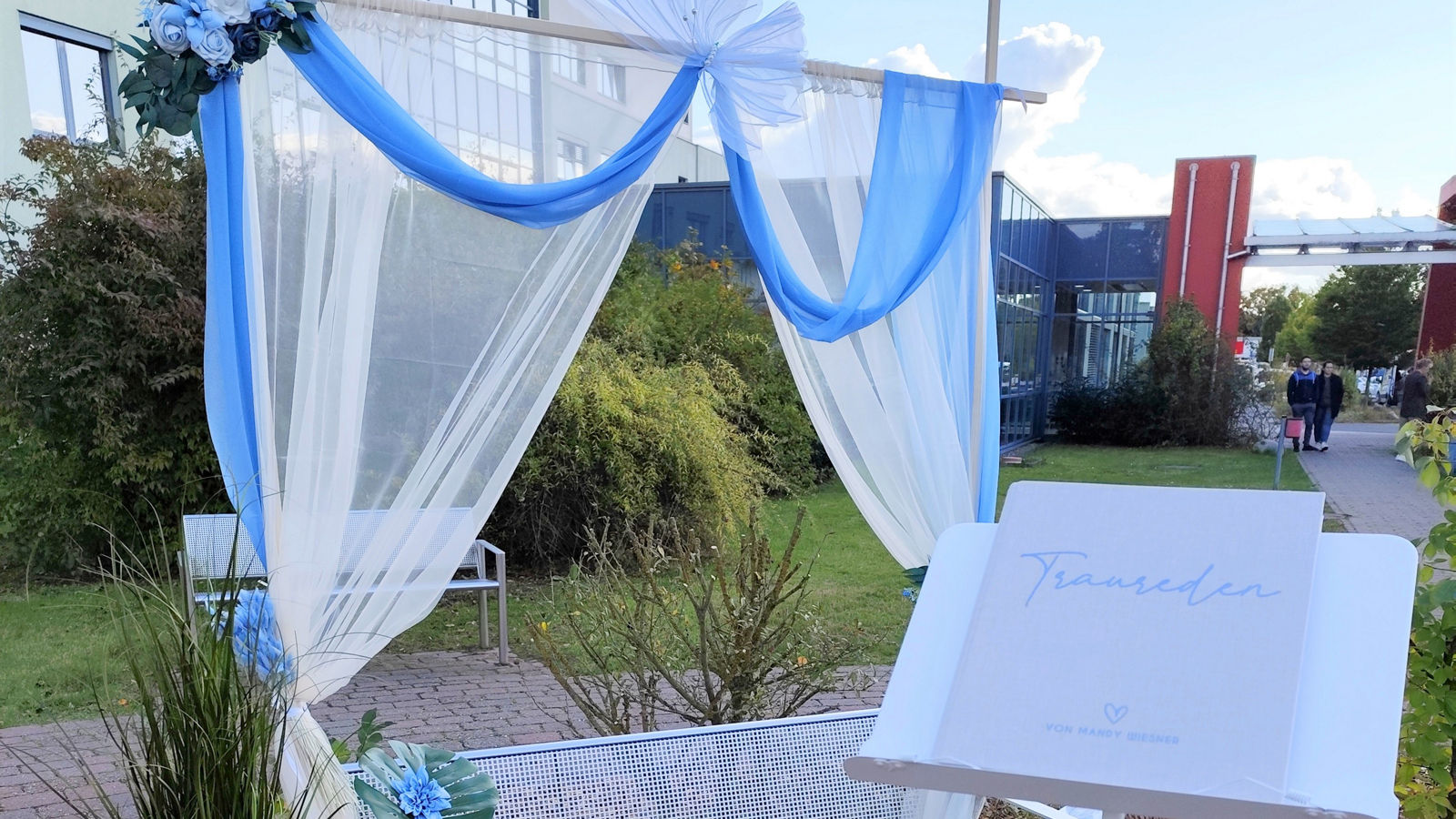 Hochzeit Krankenhaus Bank