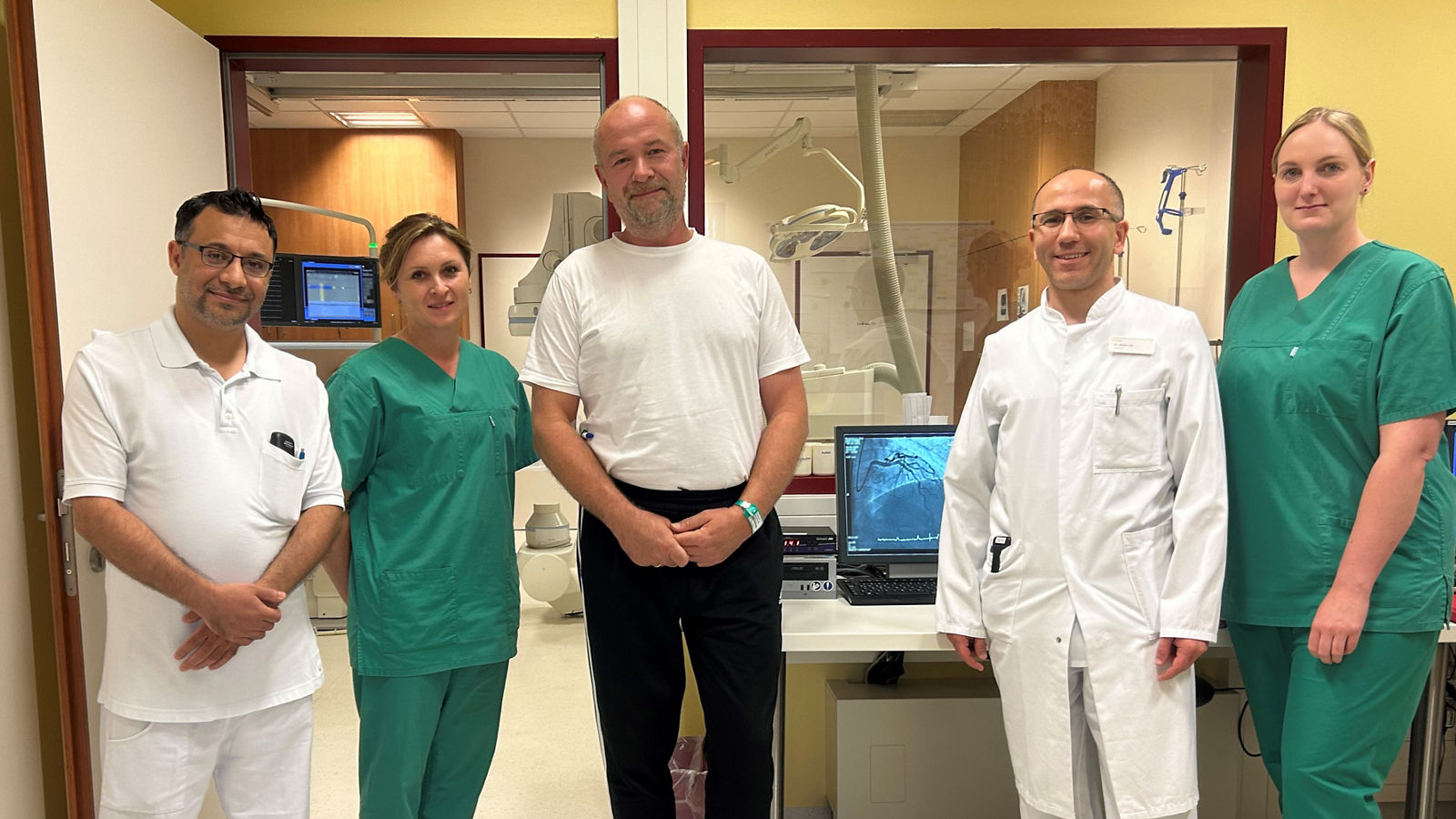 Patient Herzinfarkt mit 53