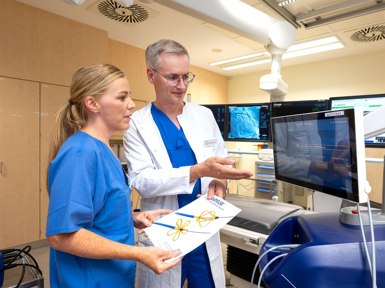 Neue Behandlungsmethode bei Vorhofflimmern im Helios Vogtland-Klinikum Plauen