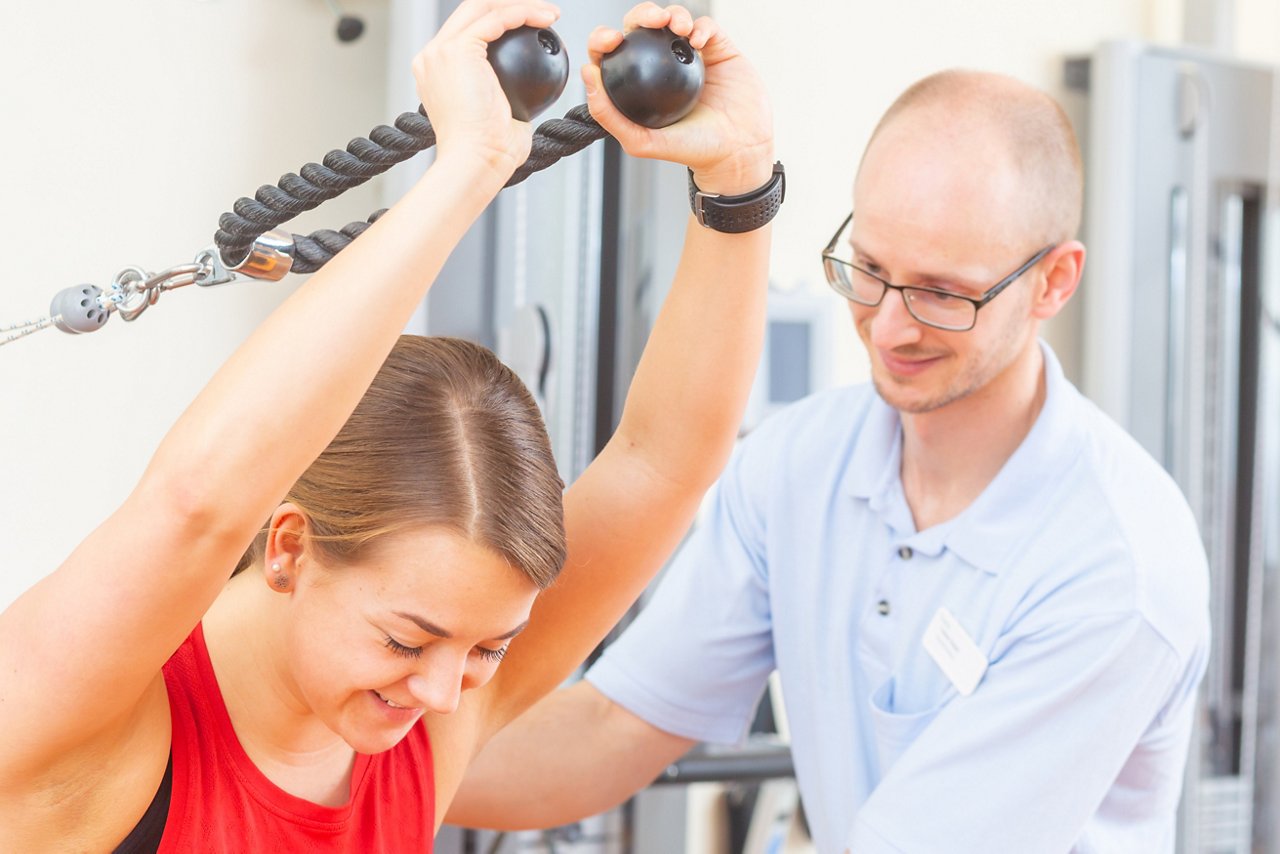 Übung Physiotherapie