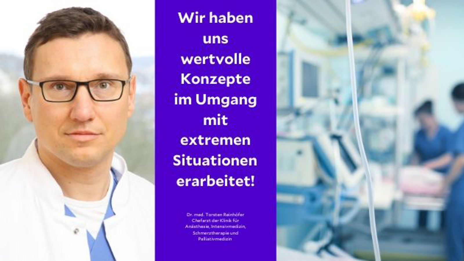 Intensivmedizin auf harte Probe gestellt!