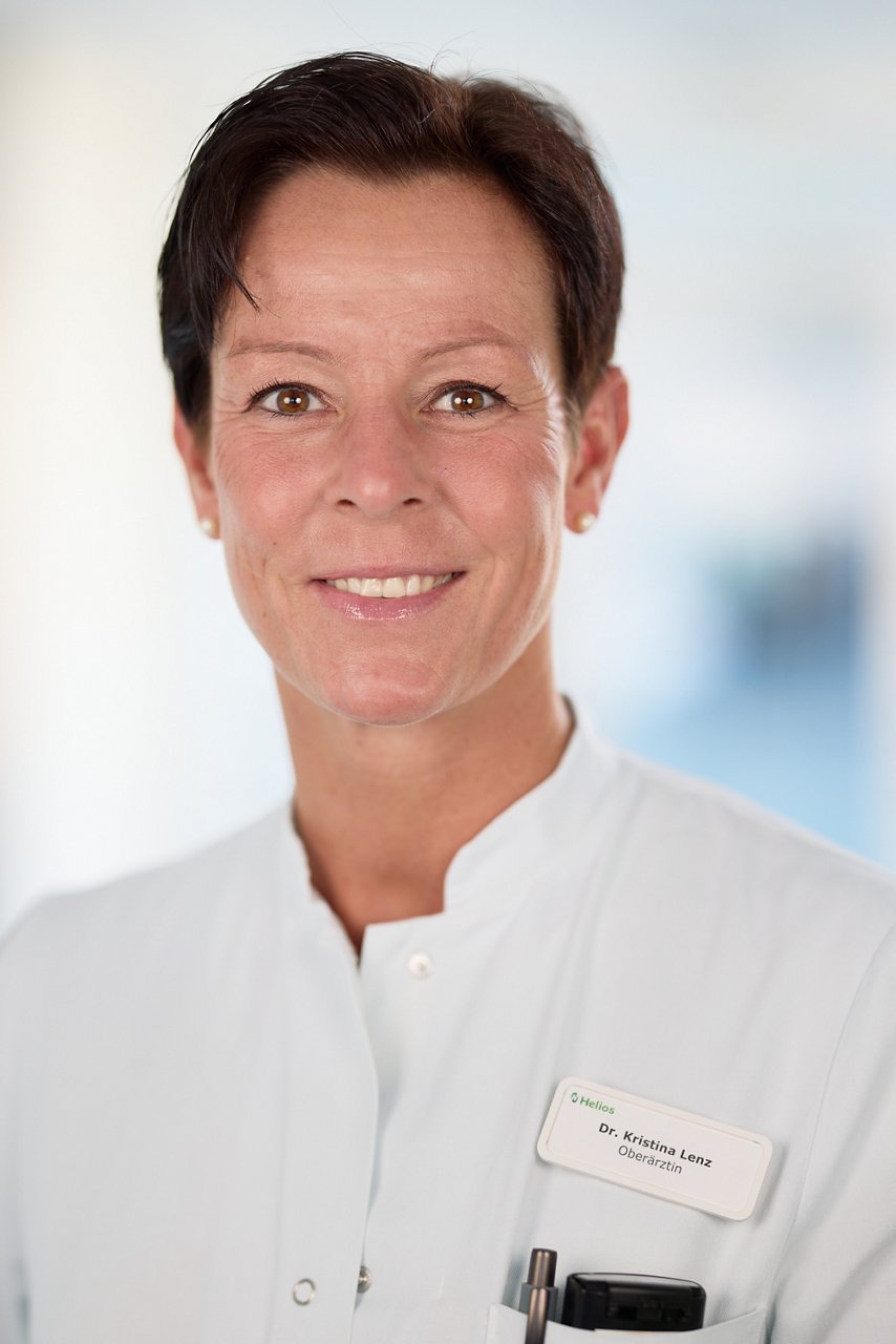 Dr. Kristina Lenz, Fachärztin für Allgemein- und Viszeral- chirurgie, Leiterin des Adipositaszentrums an den Helios Kliniken Schwerin