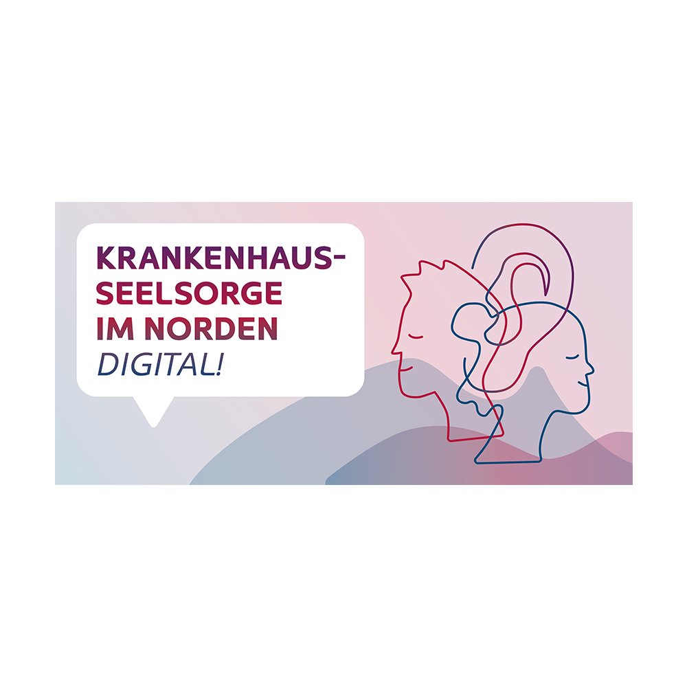 Logo - Digitale Seelsorge ist eine ergänzende Möglichkeit und bietet sich an:  wenn Sie gern schreiben und digitale Wege bevorzugen,  wenn Sie anonym bleiben möchten,  bei Infektionsrisiko oder mangelnder Privatsphäre im Krankenhaus,  für mehr zeitliche Flexibilität und Planbarkeit,  vor oder nach einem Klinikaufenthalt.  Für Patient:innen und Angehörige – unabhängig von Religion, Herkunft oder Lebenssituation.