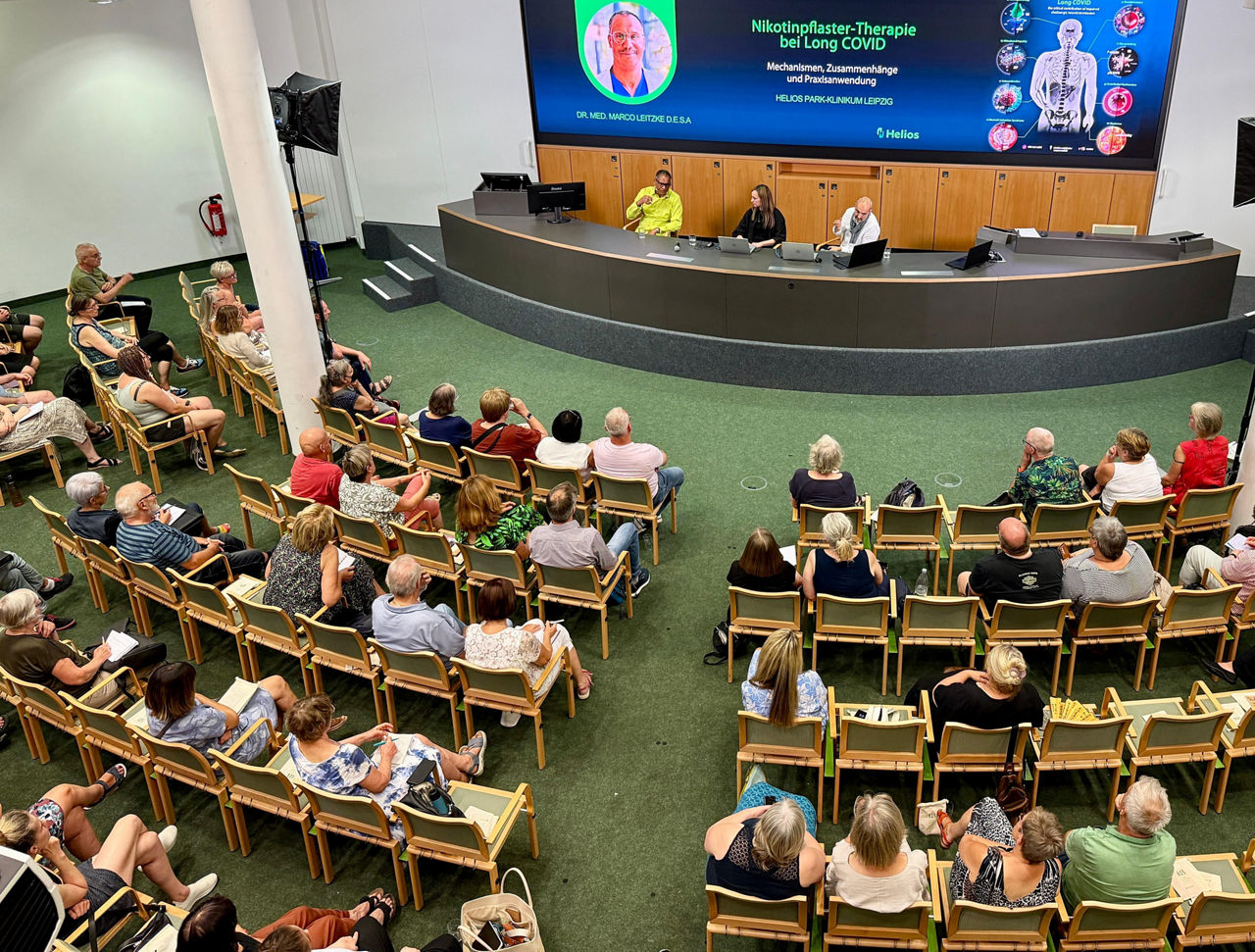 3.000 Long-COVID Betroffene informieren sich über neue Nikotinpflastertherapie