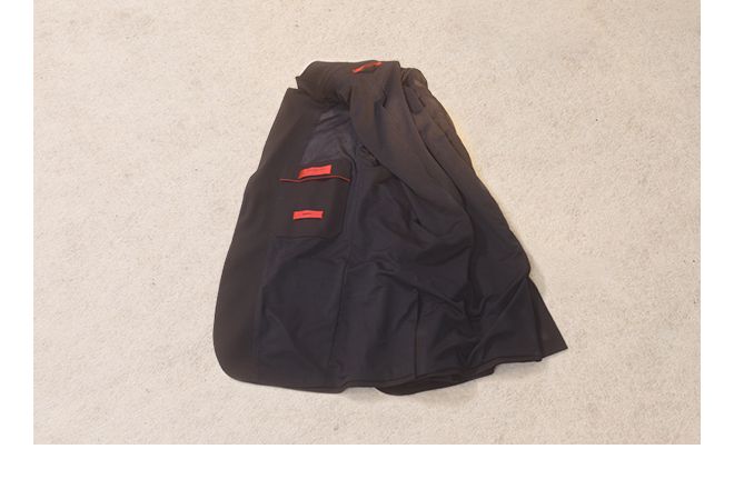 The packable suit for men by HUGO