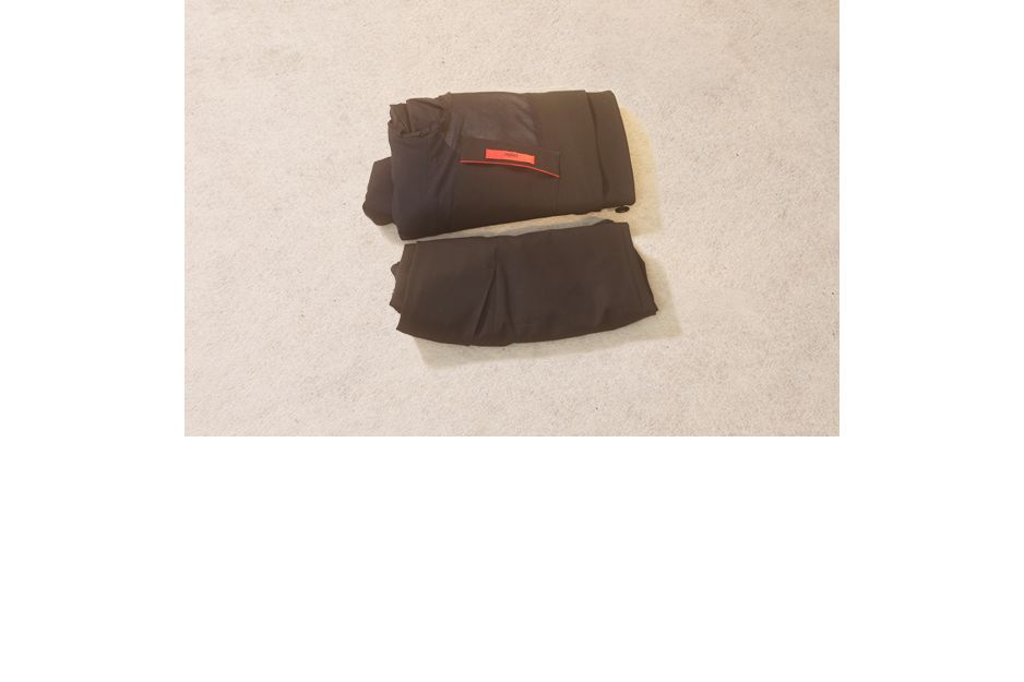 The packable suit for men by HUGO